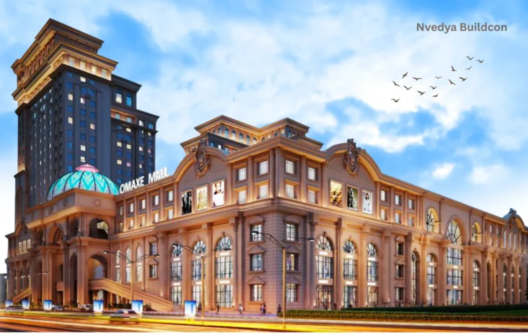 Front view of Omaxe Mall in Sector 79 Faridabad – modern retail and entertainment hub