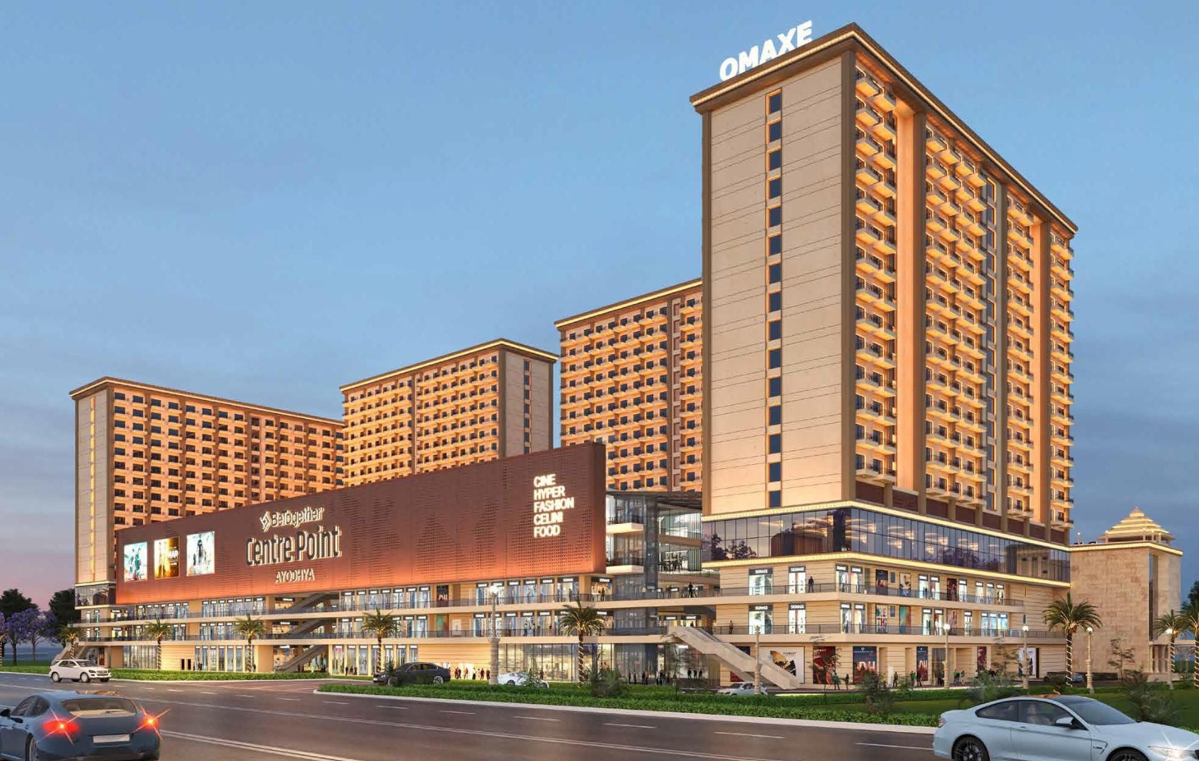 Centre point ayodhya by omaxe
