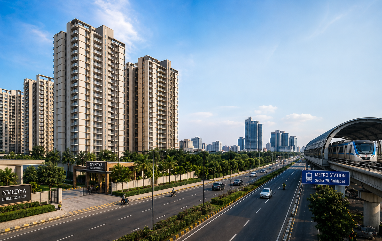 Real Estate Investment benefiting from strong road and metro connectivity